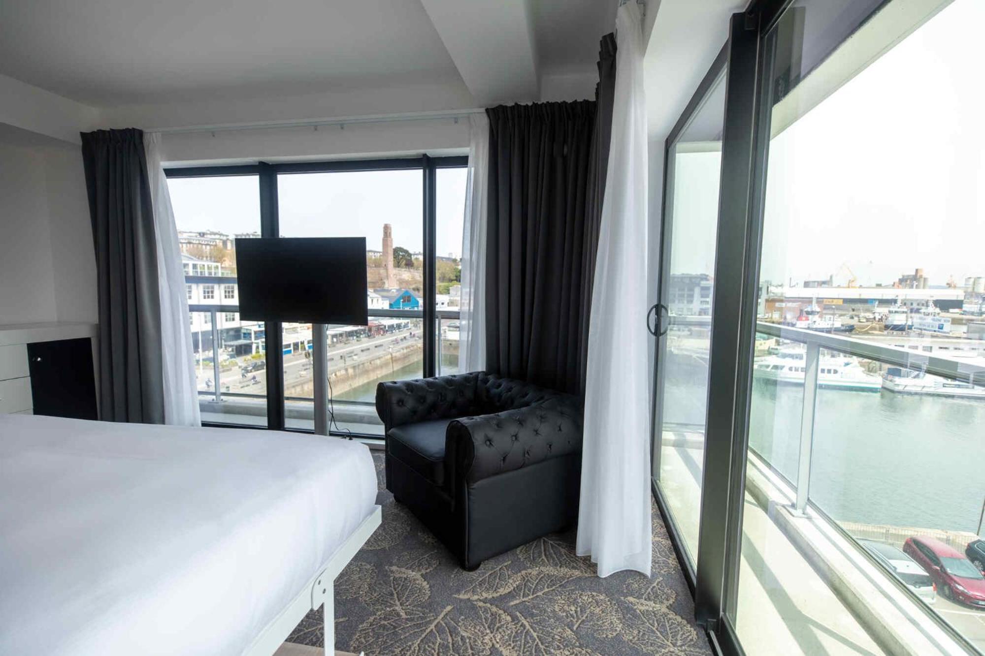 Le Barracuda & Spa, Centre Port, Pieds Dans L'Eau, Vue Mer Brest Esterno foto